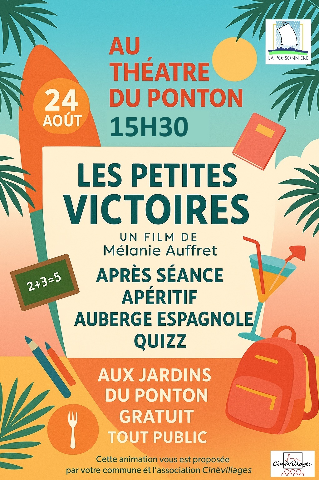 Affiche les Petites Victoires au Théâtre 2