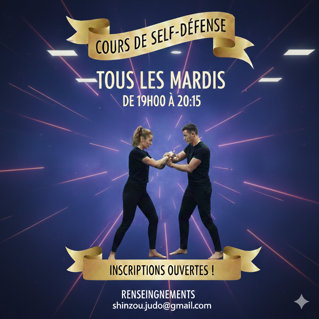 AFFICHE SELF DEFENSE TRAINING