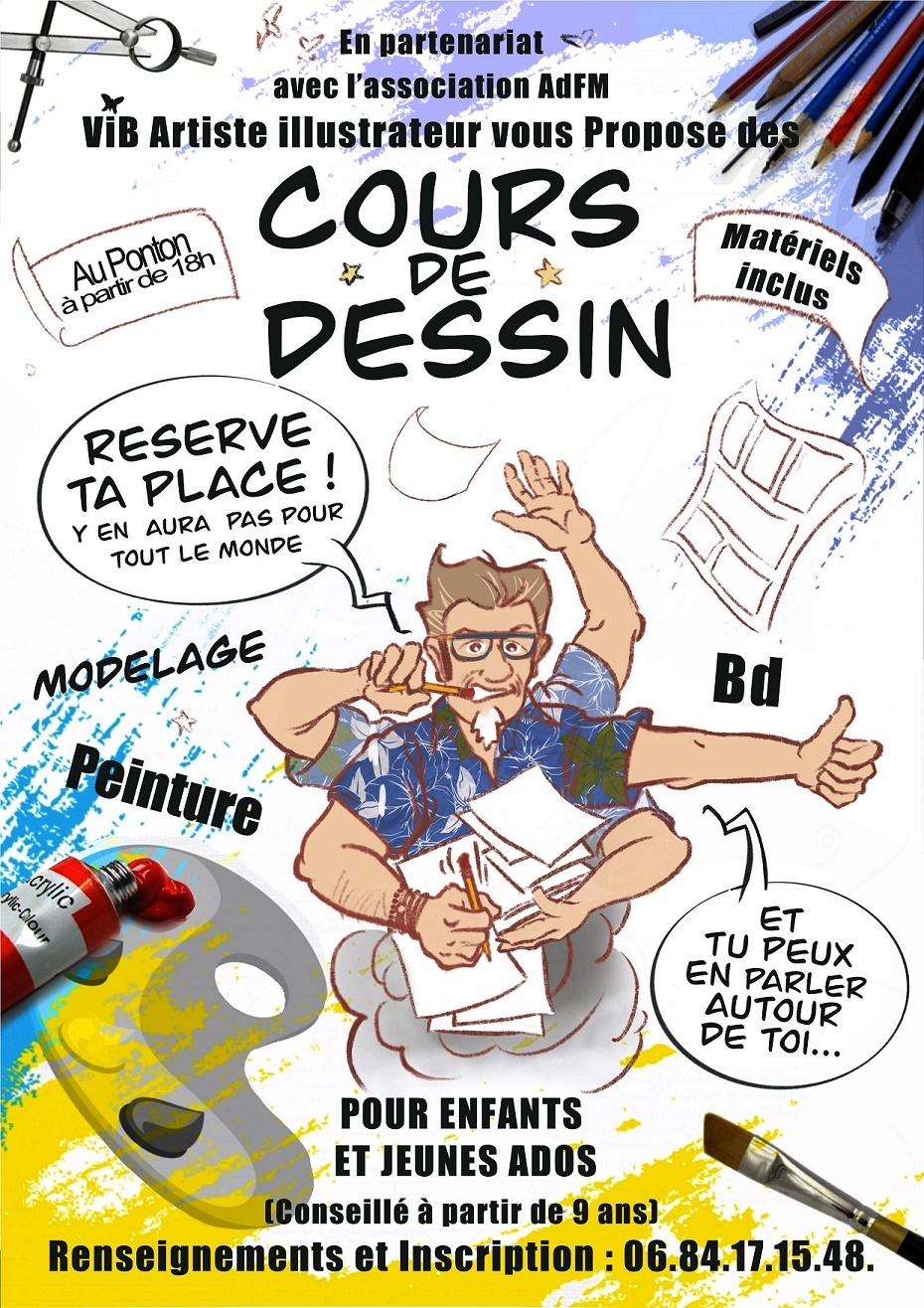 AFFICHECOURSDESSIN-010724