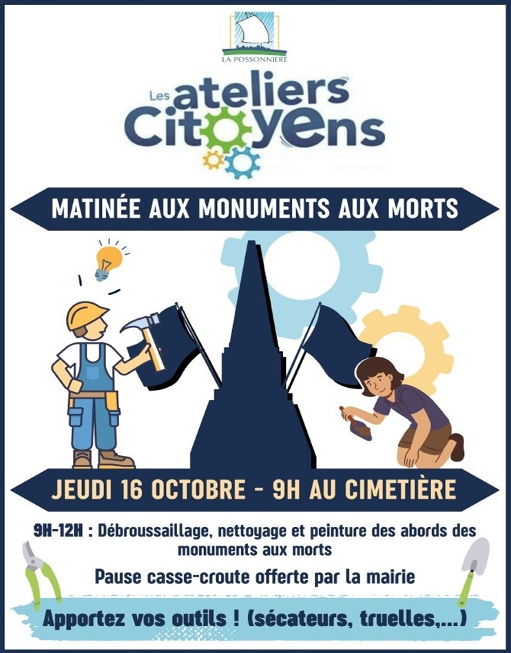 Atelier citoyen - monument aux morts