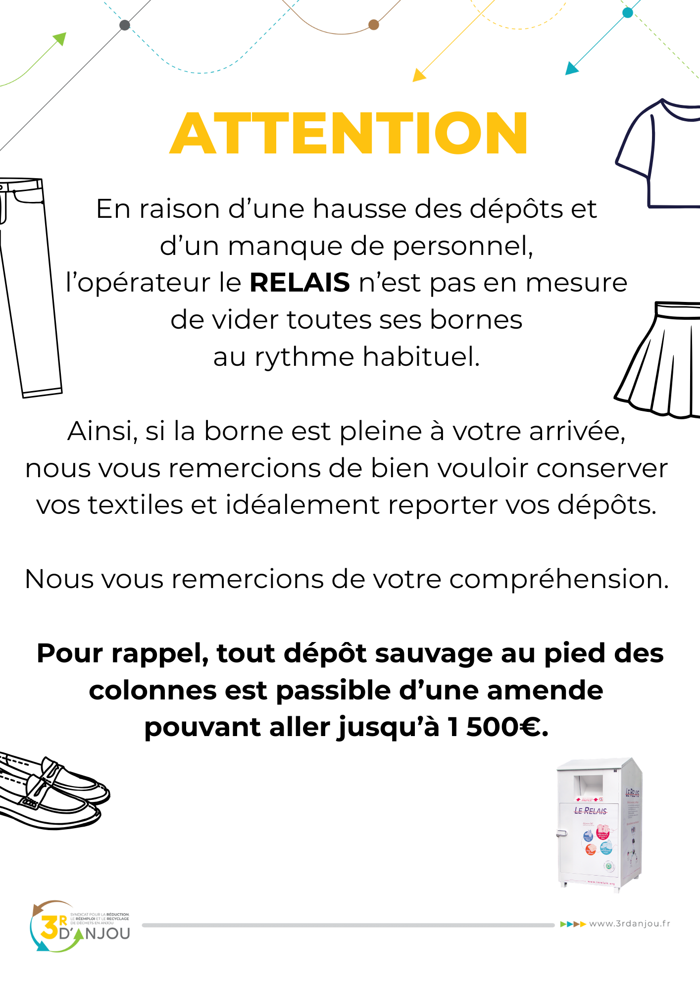 Bornes textiles_LE RELAIS