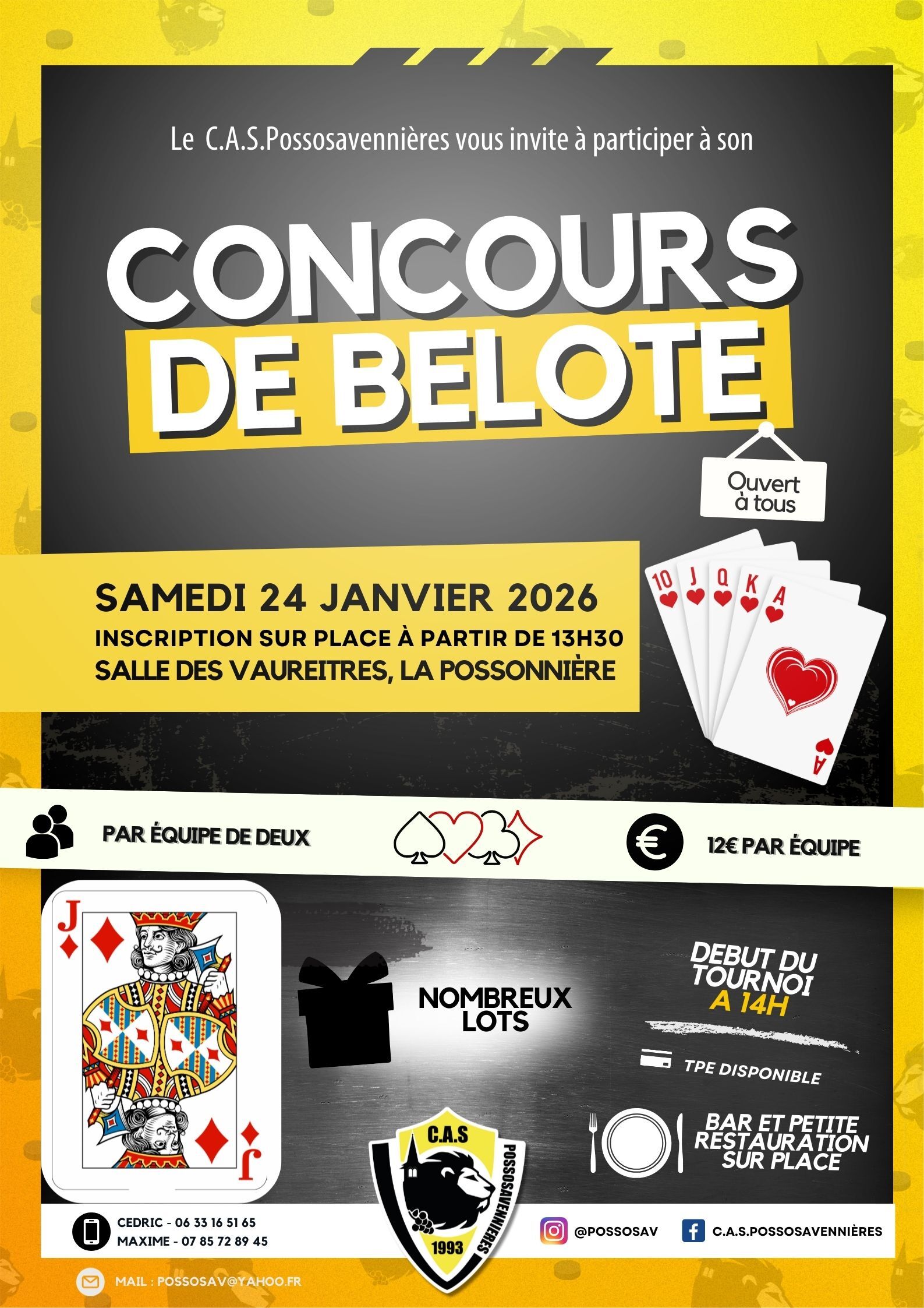 Concours belote CASP