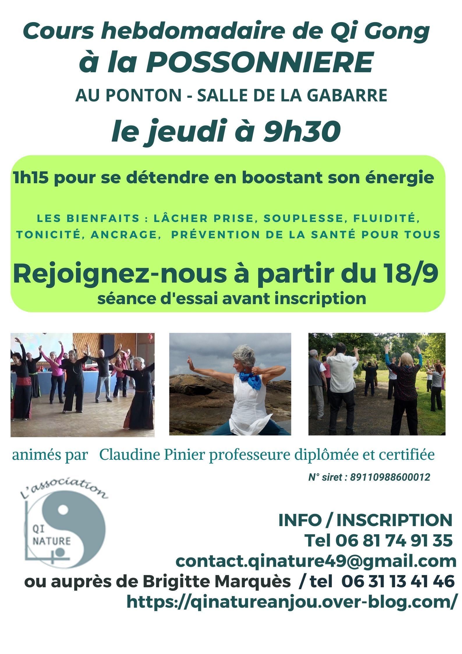 cours Qigong Posso 2025