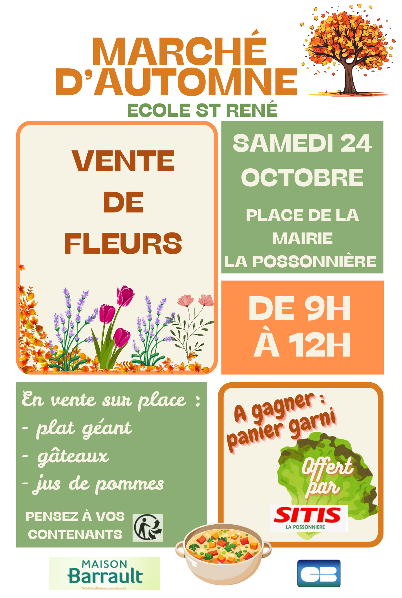 ECOLE ST RENE - MARCHE D AUTOMNE