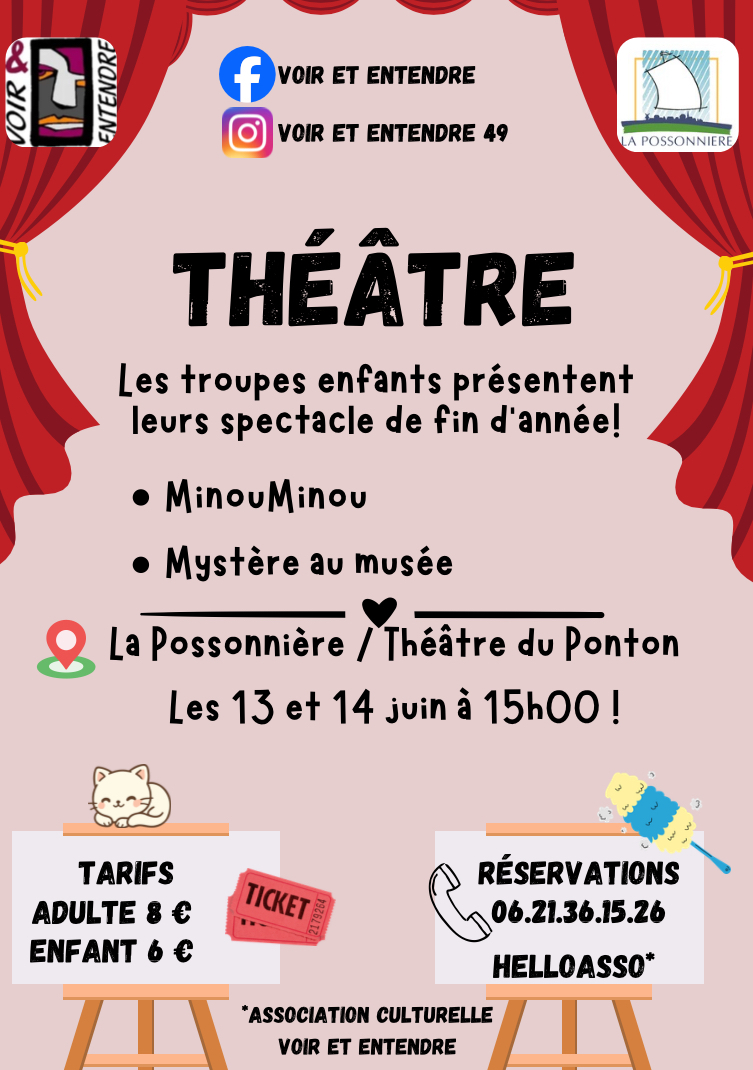 Flyer theatre enfants