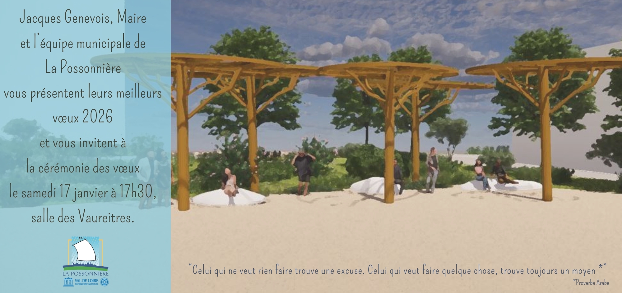 Invitation voeux 2026