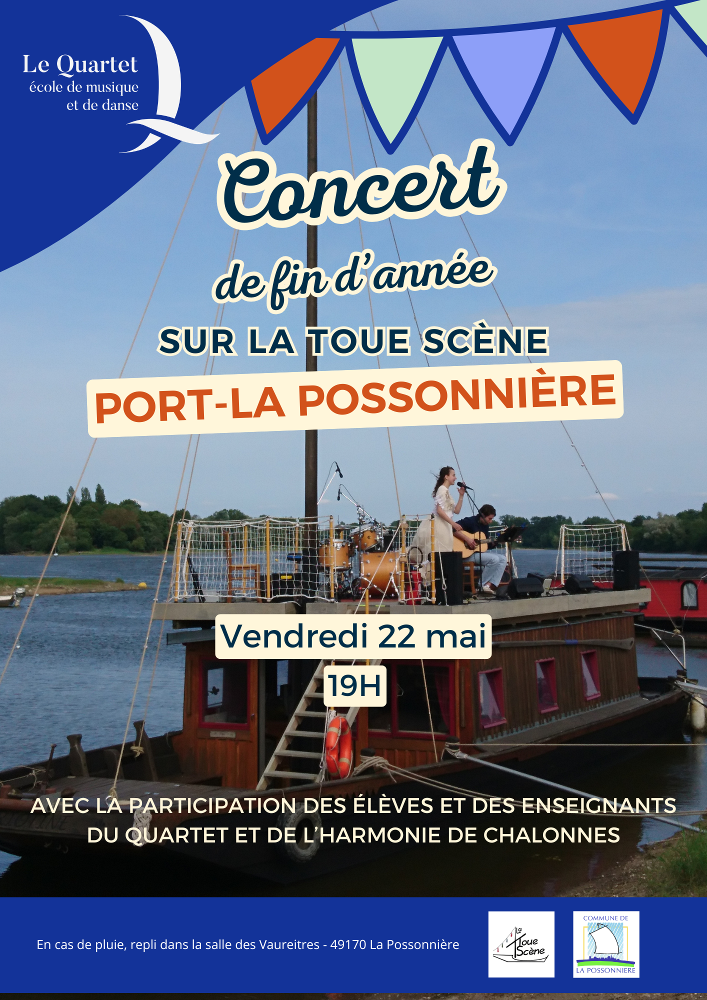 LE QUARTET CONCERT TOUE SCENE