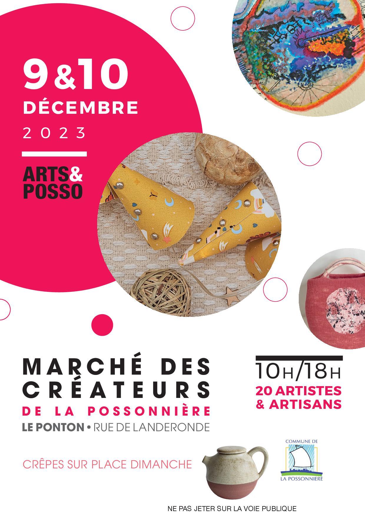 Marché créateurs Noël 2023