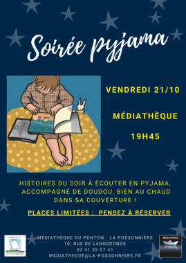 Médiathèque_aff soiree pyjama_211022