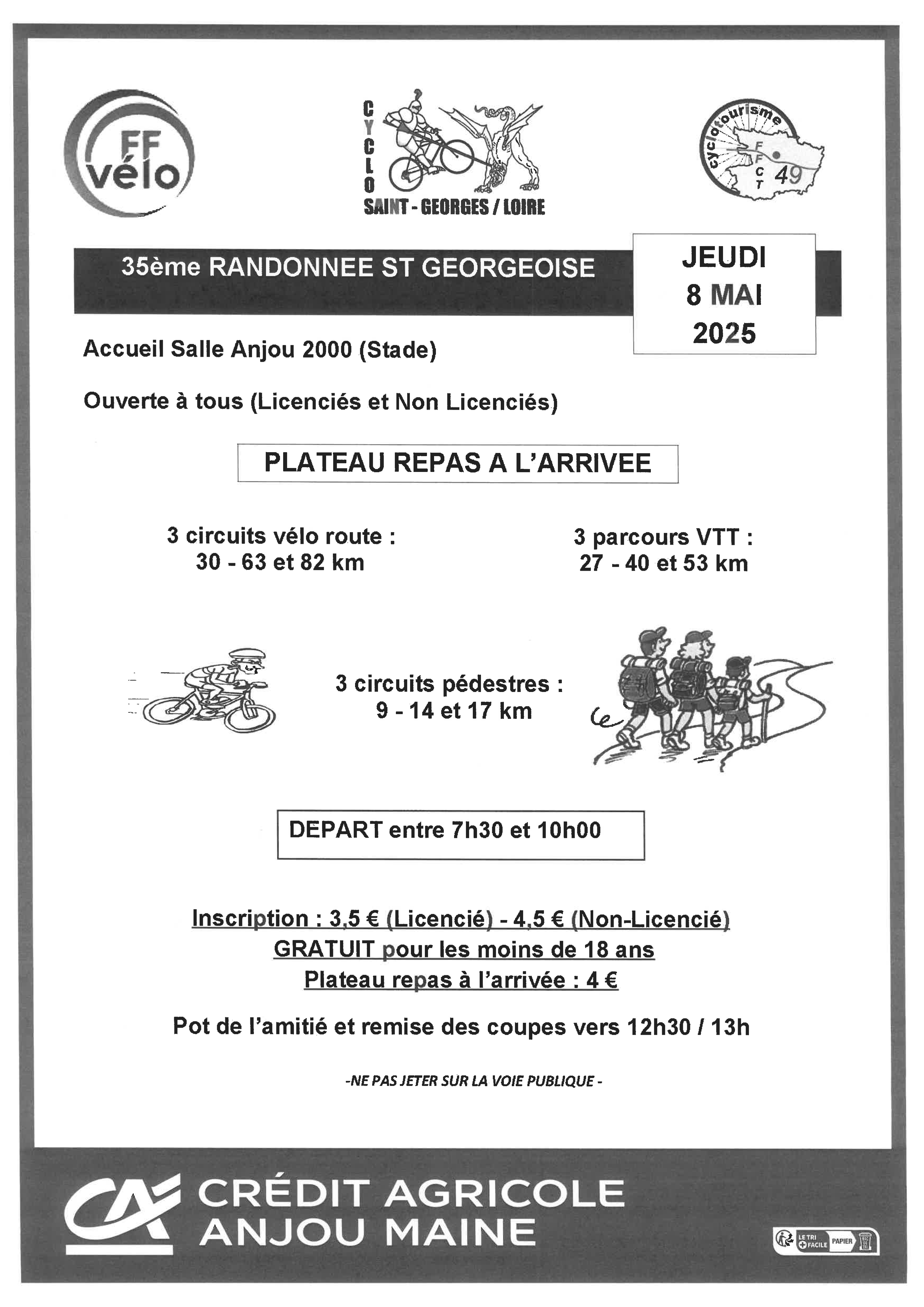 Rando vélo saint georges